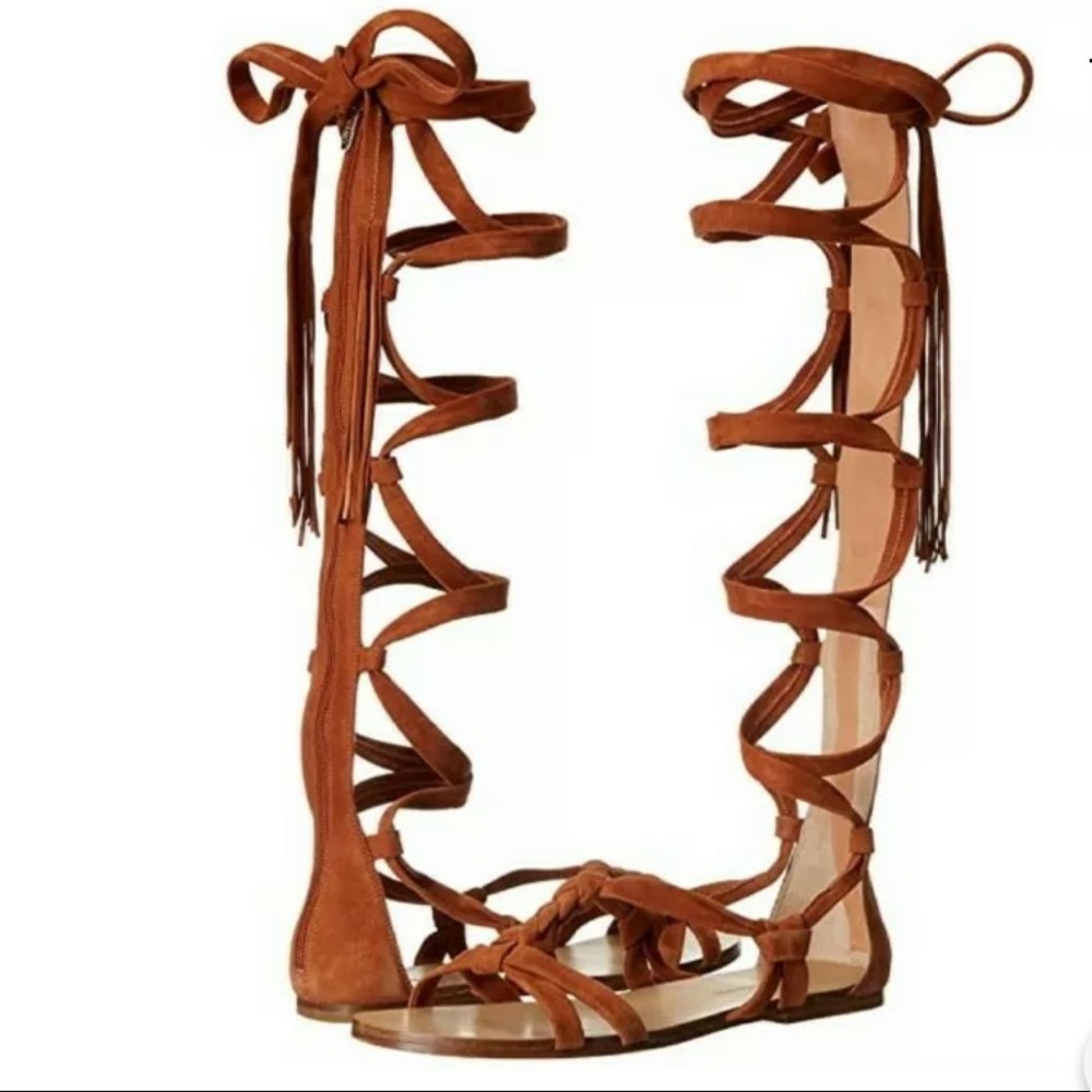 Sigerson Morrison Boni Gladiator Suede Sandals